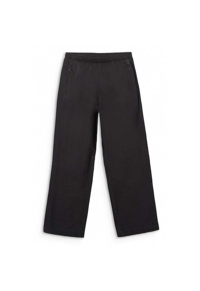 Pantaloni sport pentru femei bumbac - negru - Negru