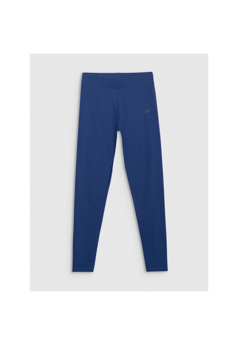 Colanti femei bumbac - talie inalta - slim - bleumarin - marime