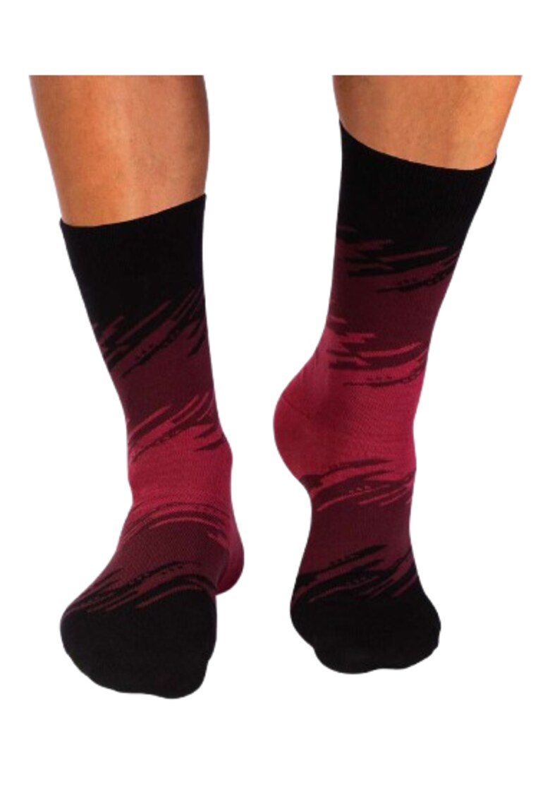 Sosete dama - 98% Bumbac - Visiniu -