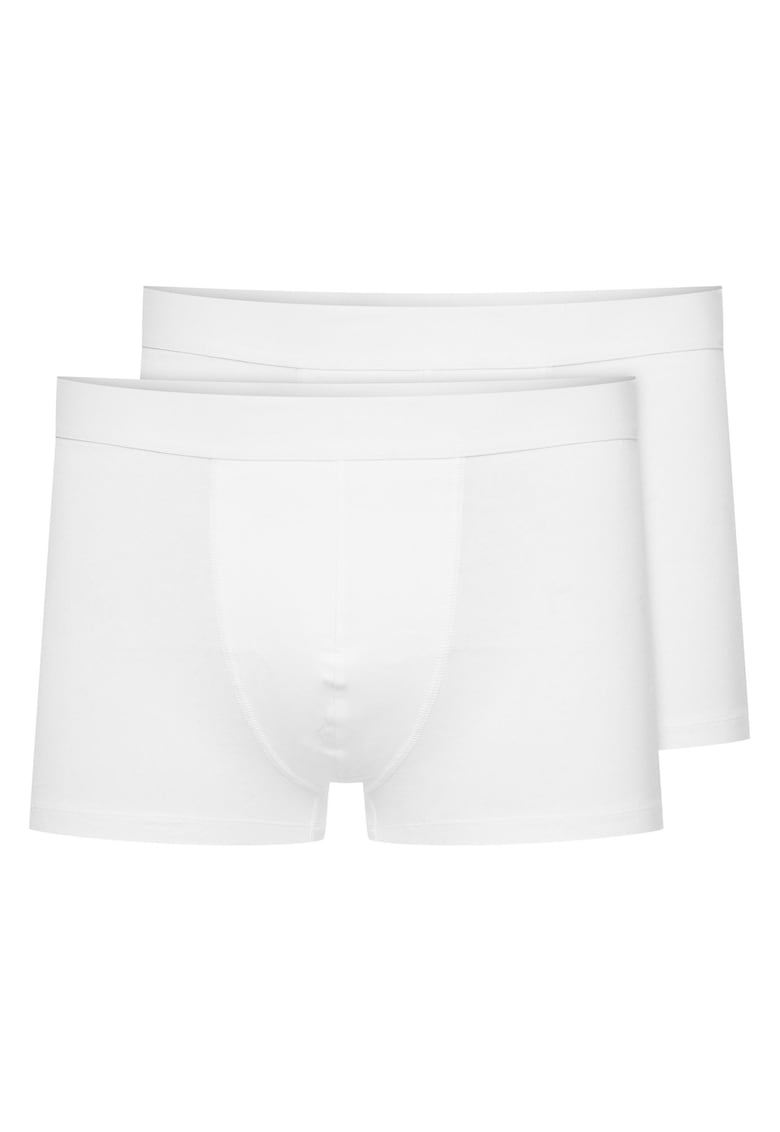 Boxeri barbati set de 2 perechi - alb