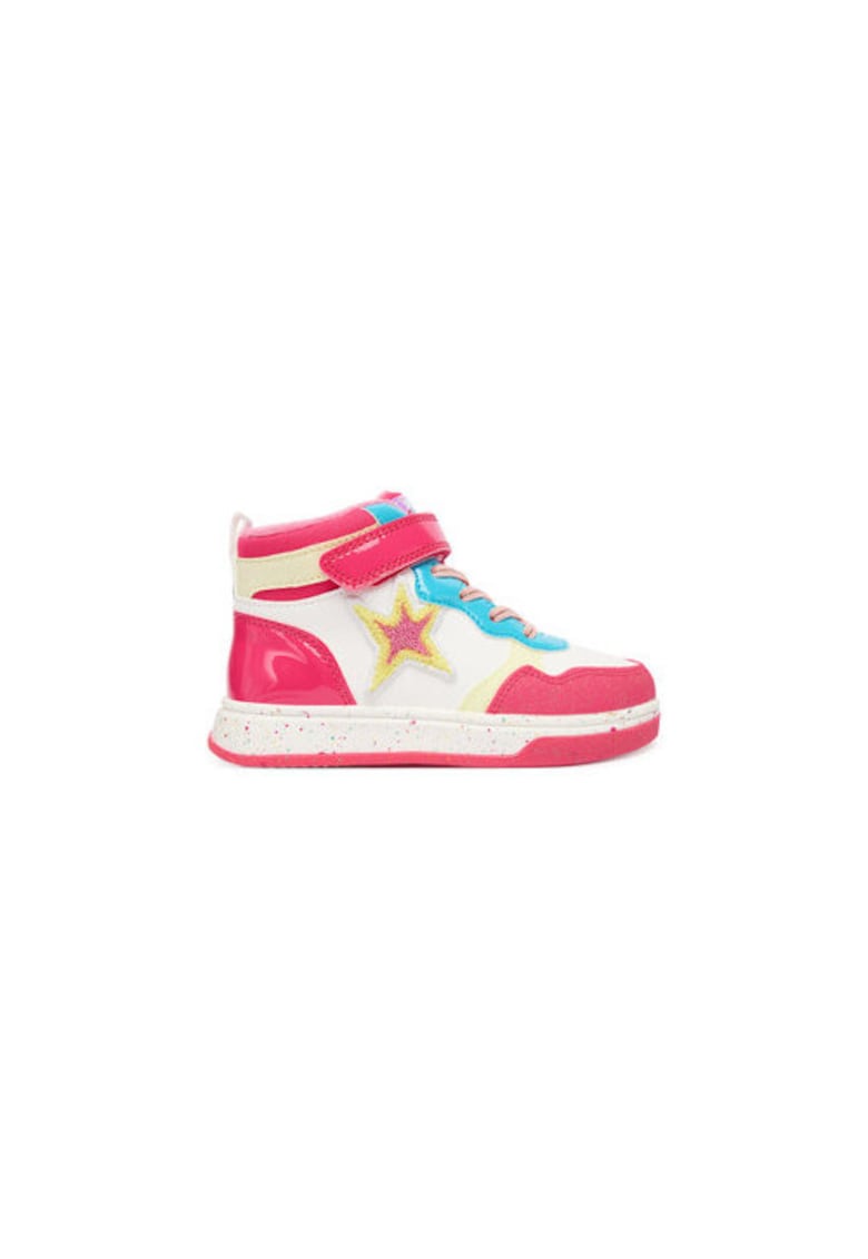 Agatha Ruiz de la Prada Pantofi copii - alb-roz - imitatie de piele - glezna