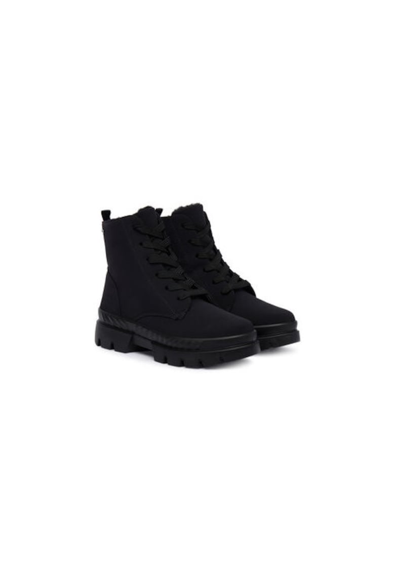 Ghete dama - piele ecologica - negru -