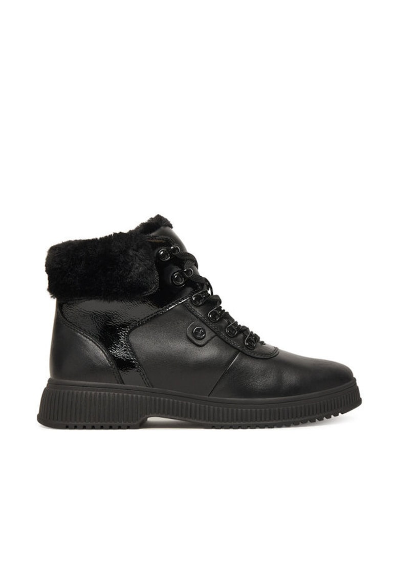 Caprice Ghete dama 019 - piele naturala - negru - Negru