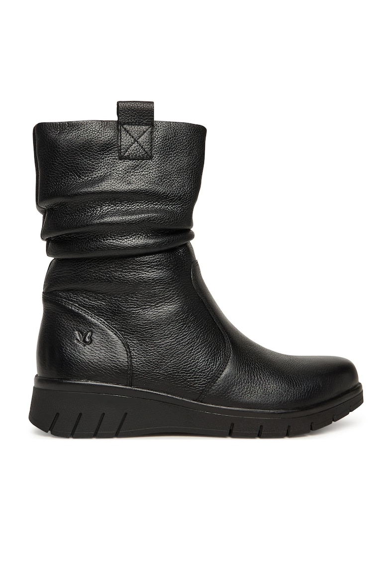 Ghete dama 022 9-26455-45 - Piele naturala - Negru