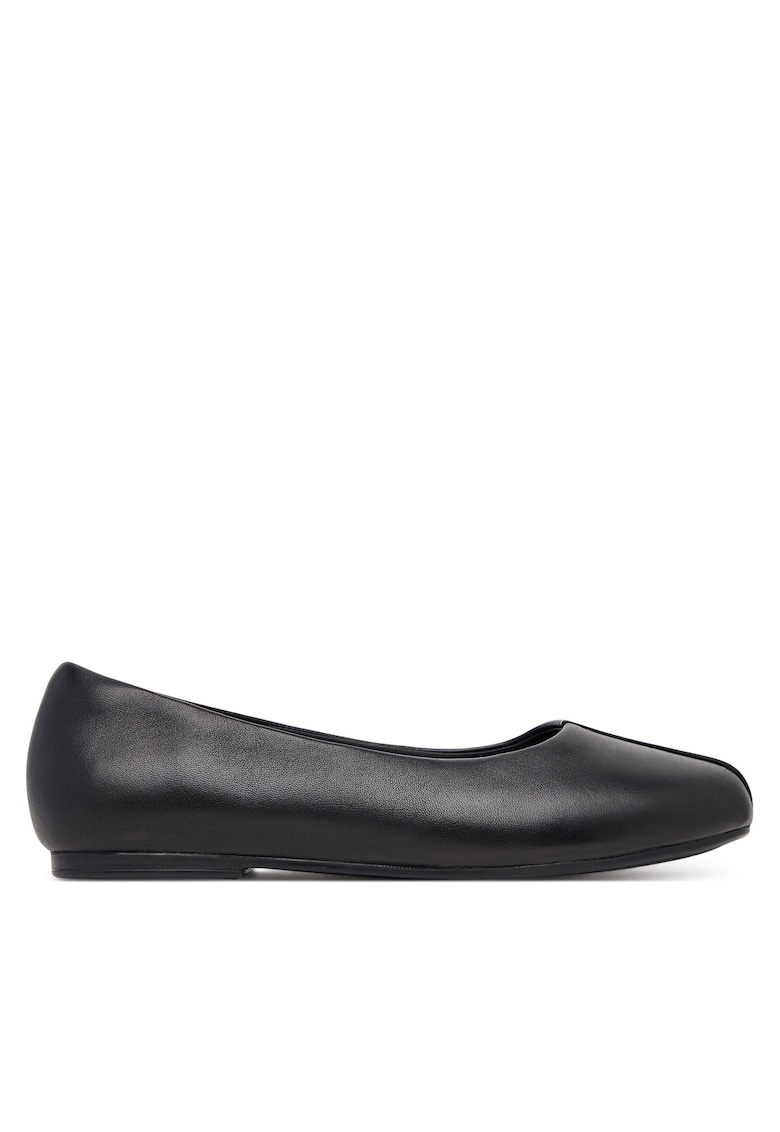 Balerini Livia Lily din piele naturală - Negru - Clarks - imagine 1