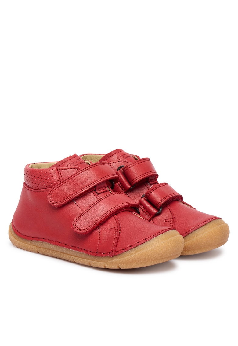 Ghete fete Paix Up - piele naturala - rosu