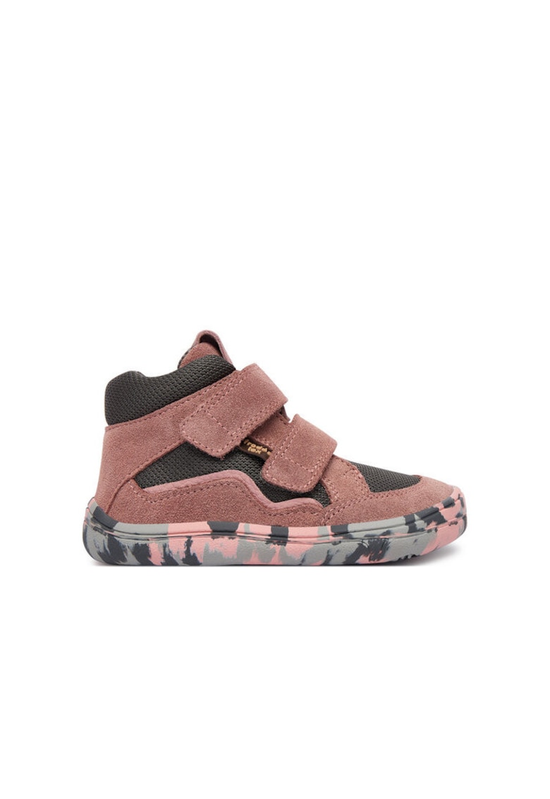 Ghete fete - piele naturala - multicolor