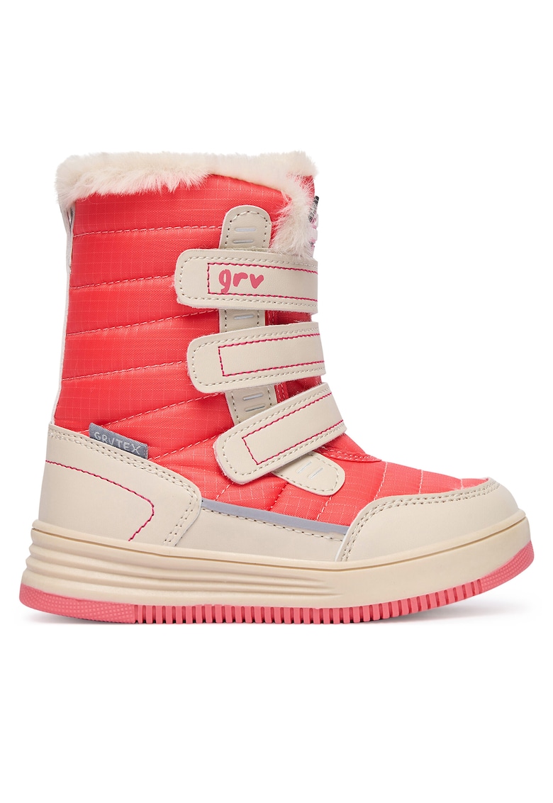 Ghete sport fete piele ecologica/nylon