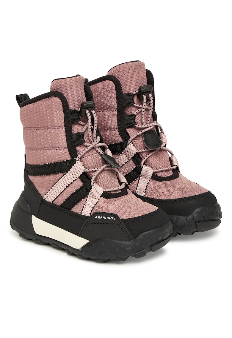 Cizme de zapada fete - impermeabile - confortabile - roz - textil -