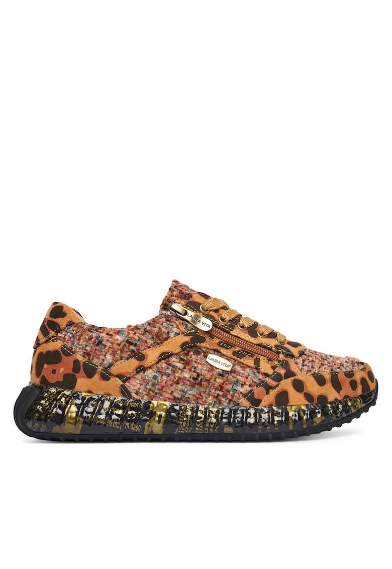 Tenisi dama - Burton 1123 - piele naturala - multicolor