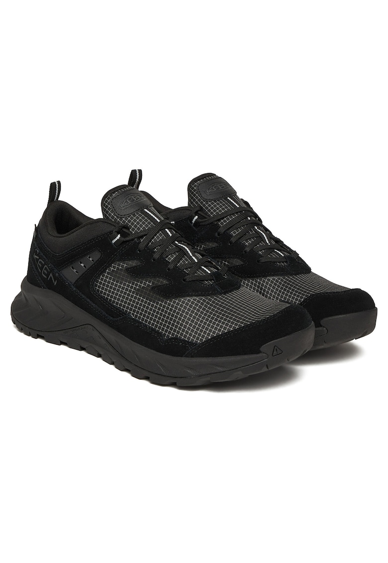Keen Pantofi sport barbati - ghete trekking - piele naturala - negru
