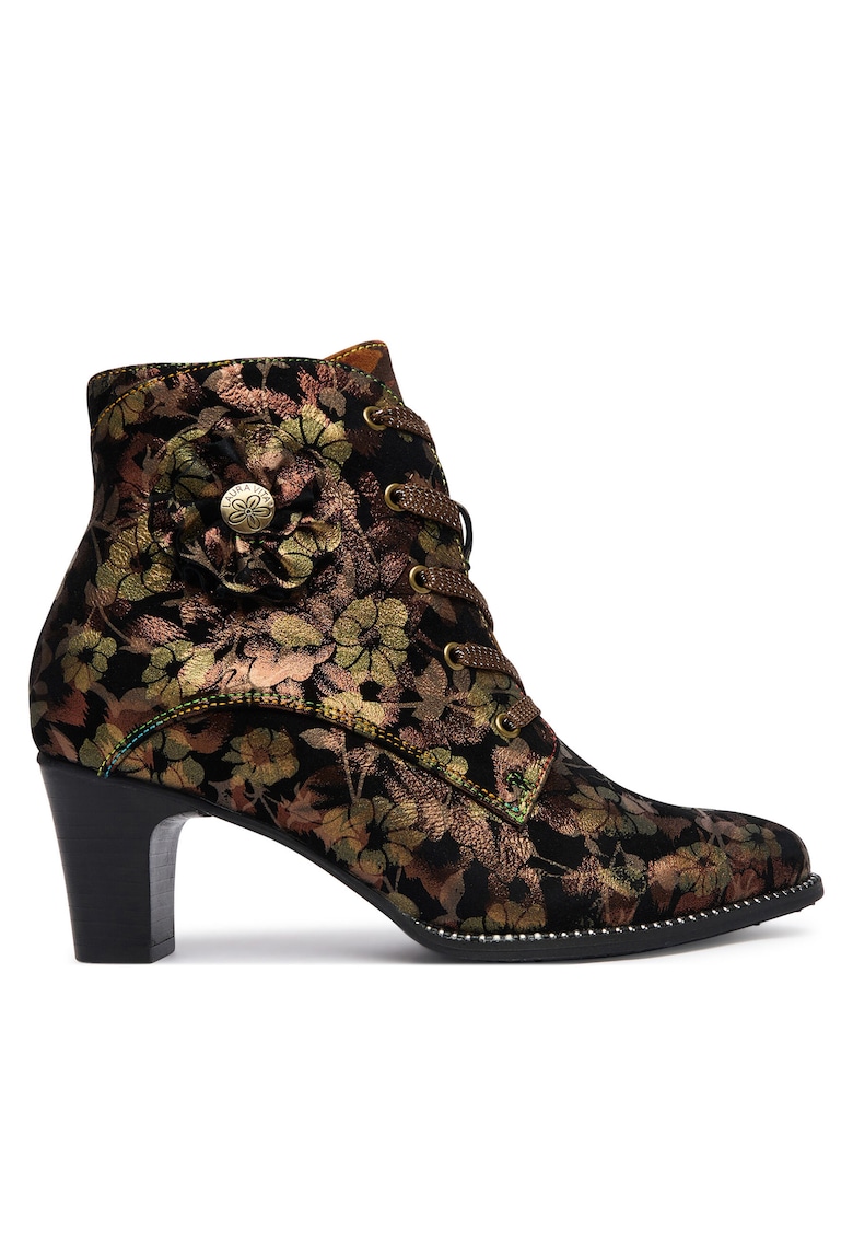 Laura Vita Botine dama Piele naturala - Bronz - Bronz