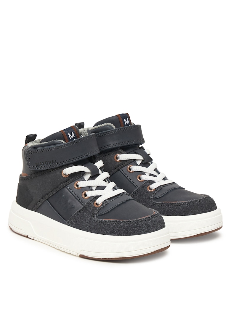 Pantofi sport baieti - bleumarin - piele naturala - Mayoral - imagine 1