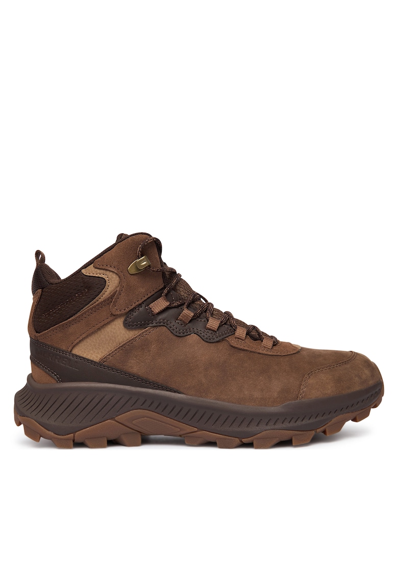 Bocanci barbati Mole Speed Strike 2 Mid - trekking - piele naturala - maro