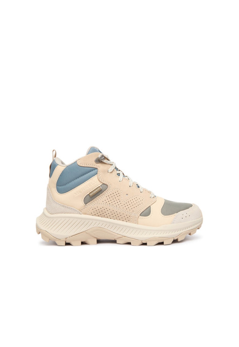 Ghete trekking dama Talc Tempo Sol Mid - piele naturala - bej