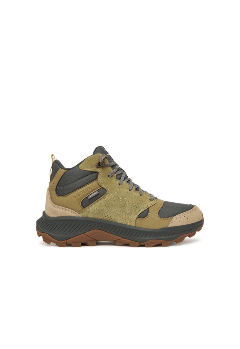 Ghete trekking barbati Mountain Tempo Sol Mid - multicolor - piele naturala