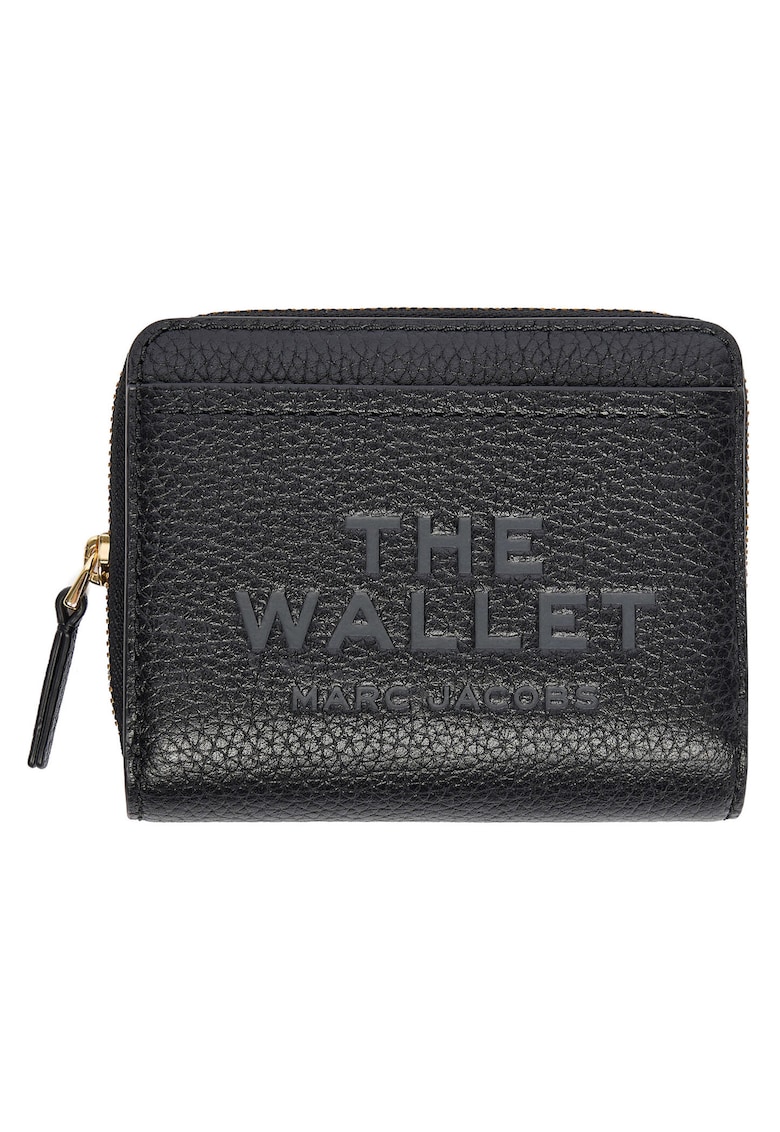 Portofel dama - piele naturala - negru - One Size INTL