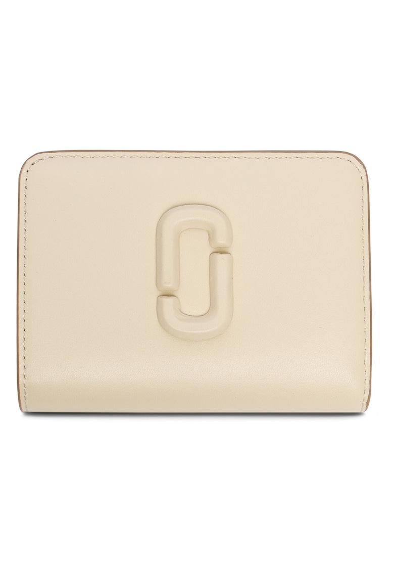 Portofel dama - piele naturala - bej - One Size INTL