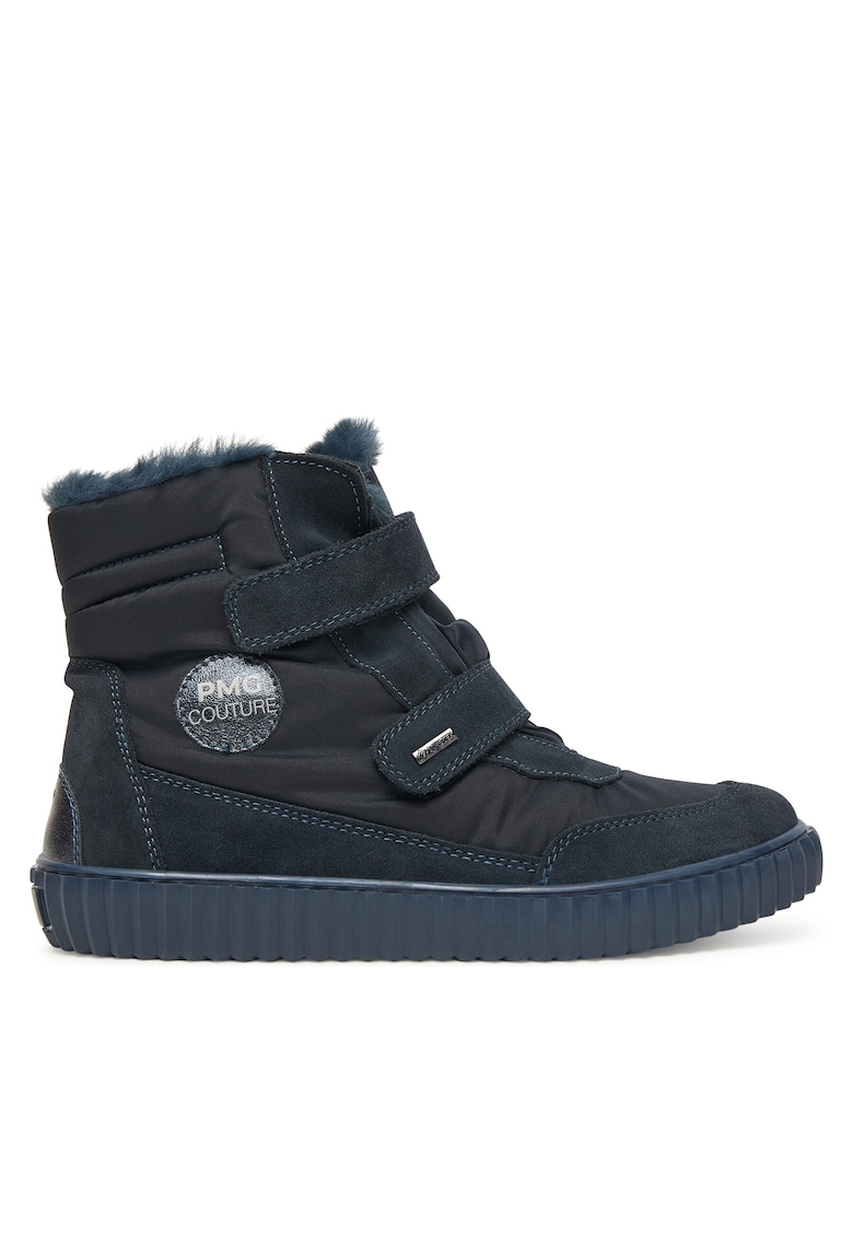 Ghete fete - din piele naturala - bleumarin
