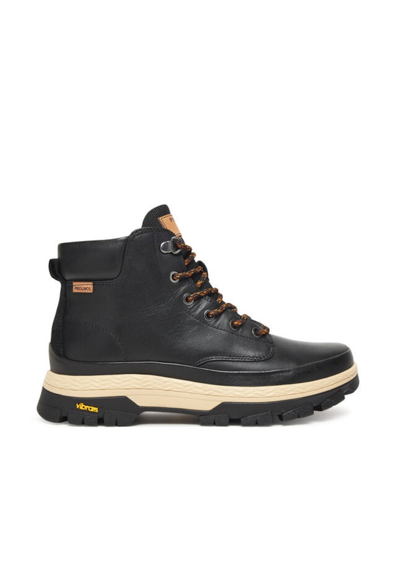 Ghete barbati piele naturala - negru - U0G-8041