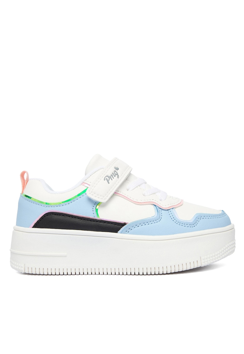Pantofi copii - pentru fete - piele ecologica - Multicolor