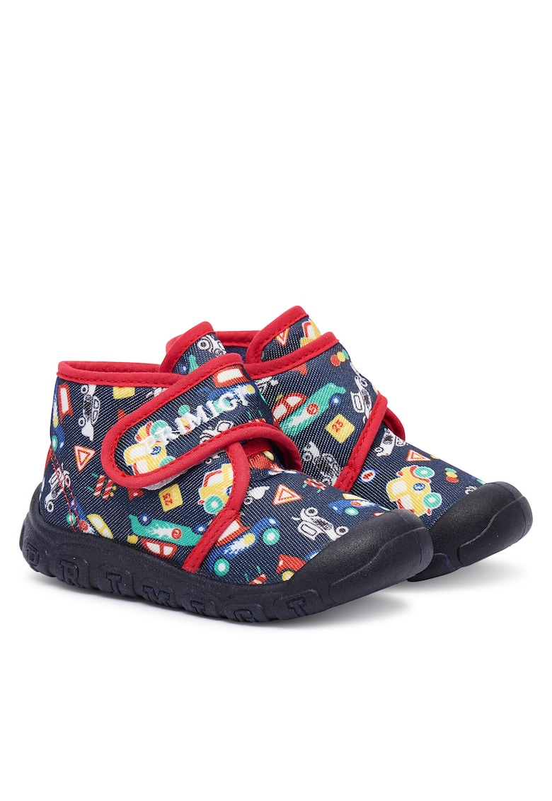 Papuci baieti Textil - Bleumarin