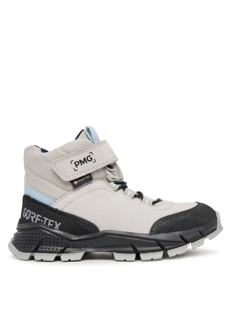 Ghete sport iarna baieti - piele naturala - multicolor