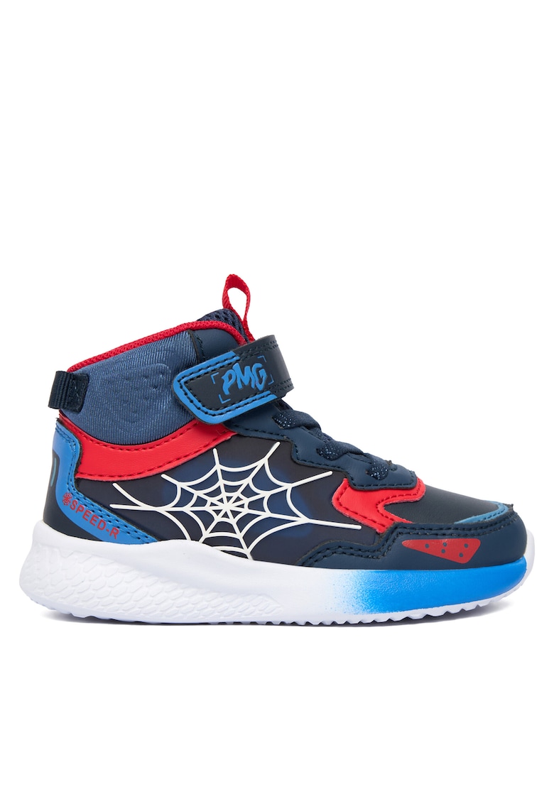 Pantofi pentru baieti - multicolor - din piele ecologica