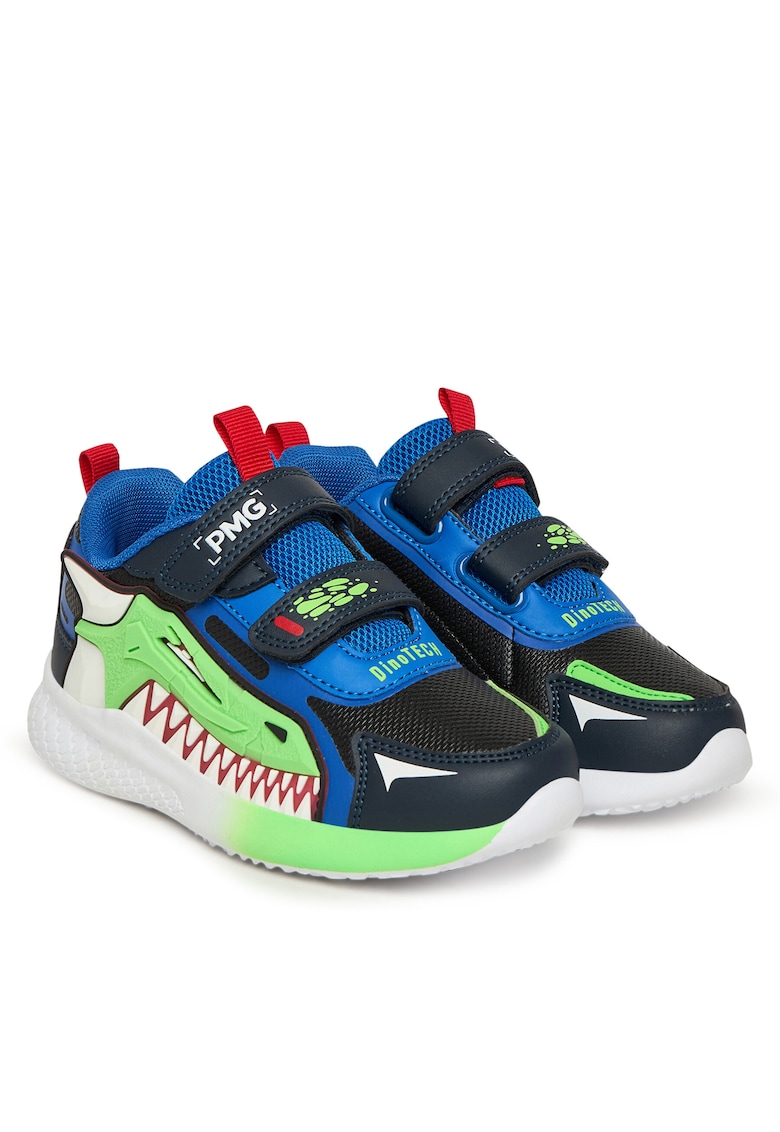 Pantofi copii baieti - multicolor - piele ecologica