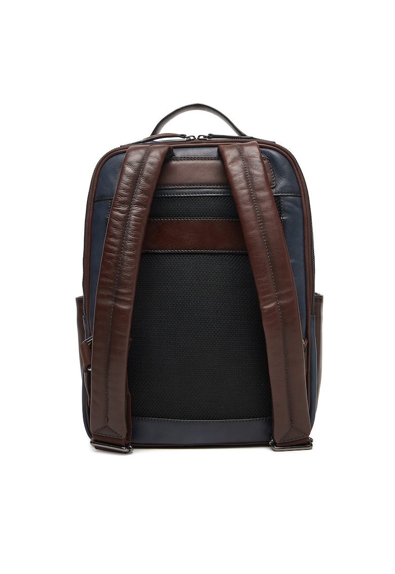 Rucsac Blue-Olmo 362 - piele naturala - barbati - albastru