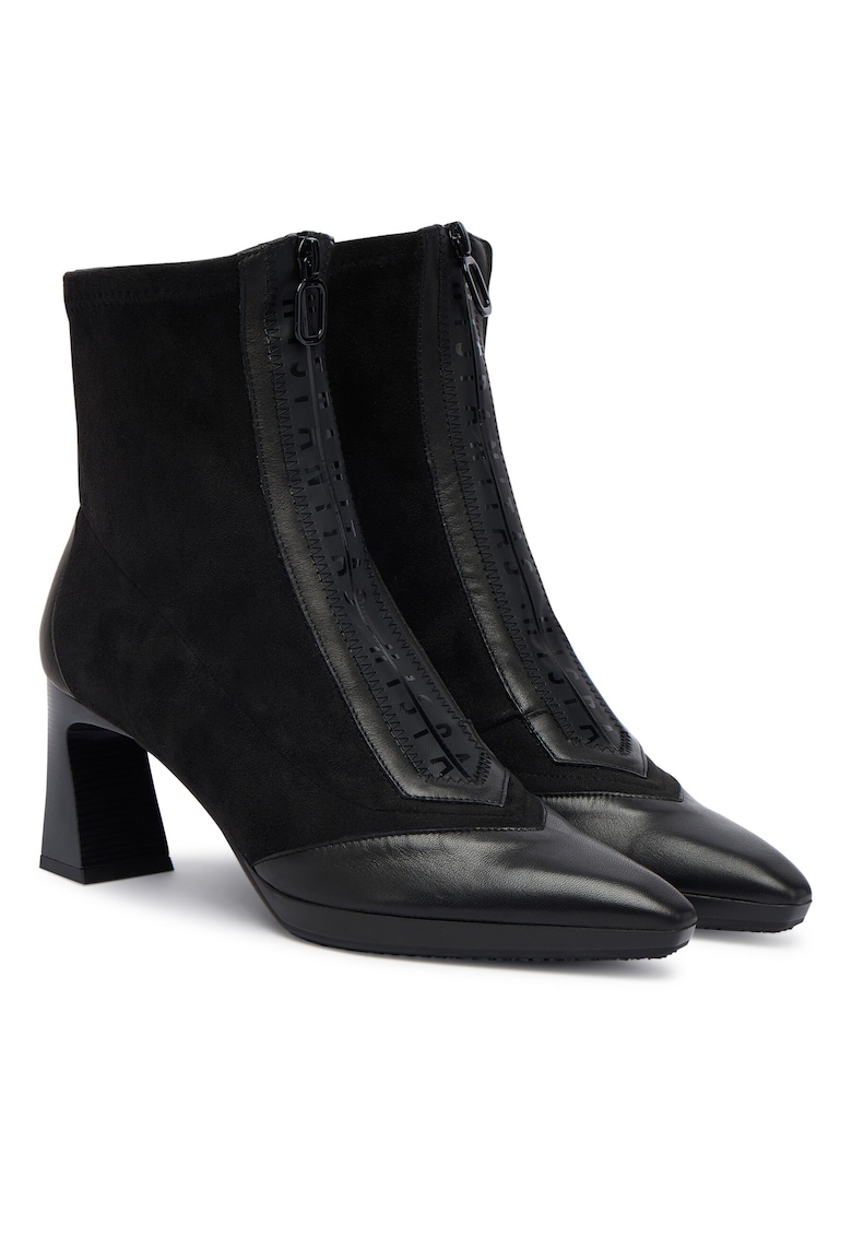 Botine dama C010 HI254186 - Textil - Negru