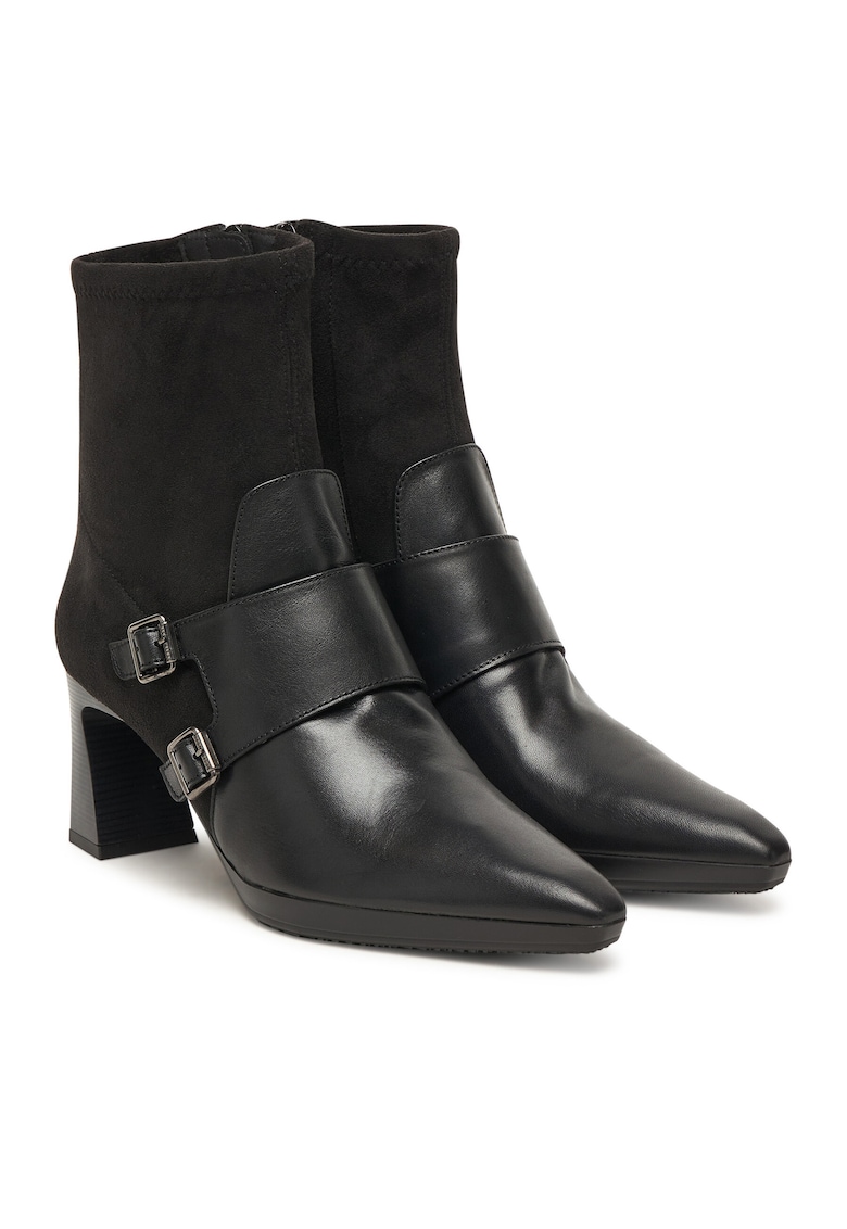 Hispanitas Botine dama HI254304 - piele naturala - negru