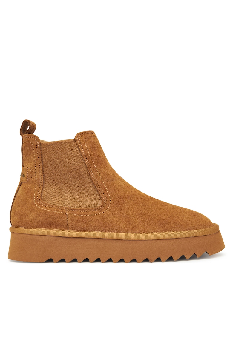 Ghete dama 310 1-26419-45 - piele naturala - maro