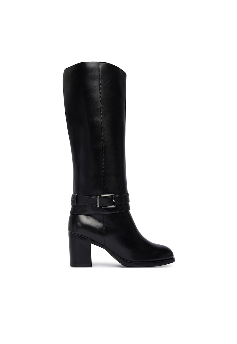 Cizme dama 003 1-25533-45 - piele naturala - negru -