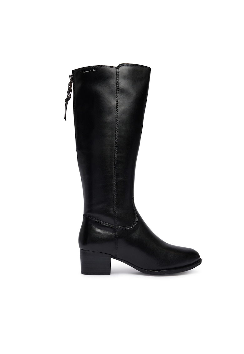 Cizme dama piele naturala negru - Negru