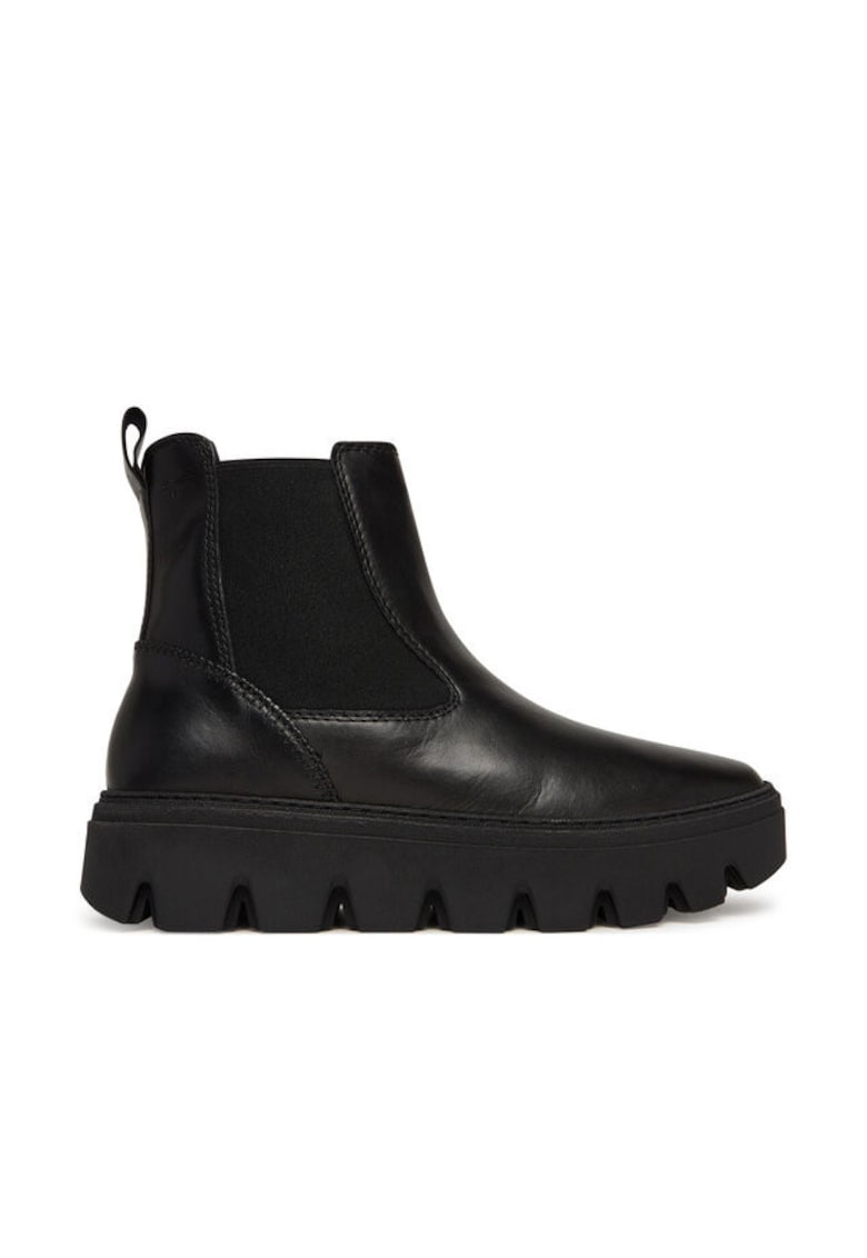 Ghete dama piele naturala - negre - 003 1-25405-45