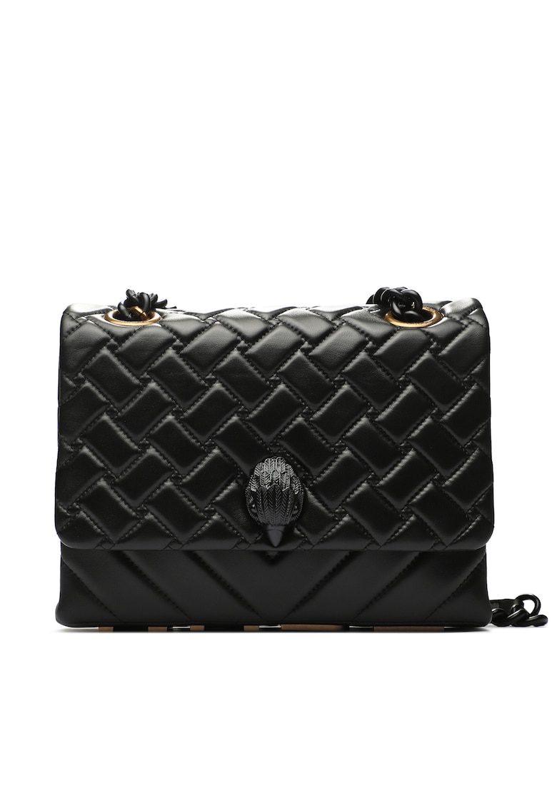 Geanta dama Kensington 690 - piele naturala - neagra - mare
