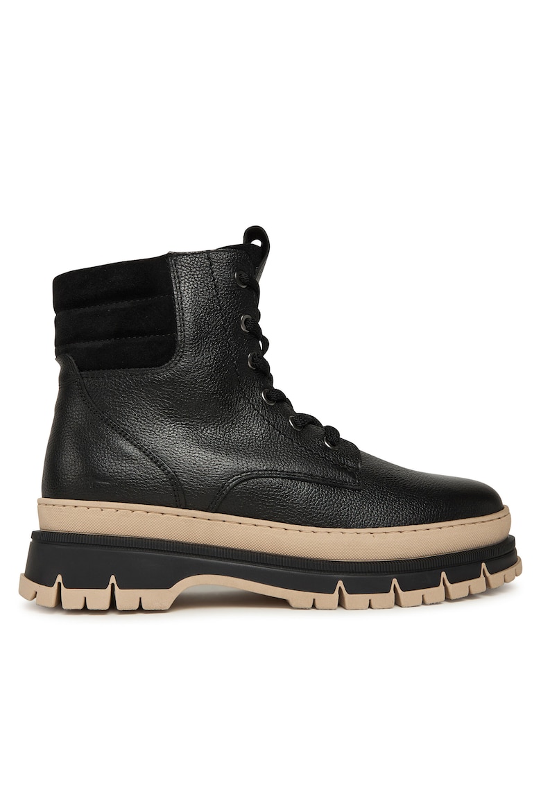 Tamaris Ghete dama 003 1-25200-45 - piele naturala - negru