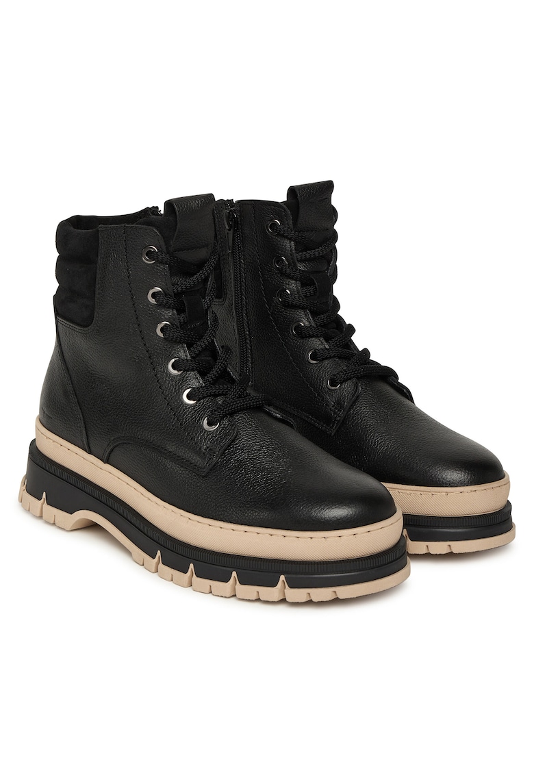 Tamaris Ghete dama 003 1-25200 - Piele naturala - Negru