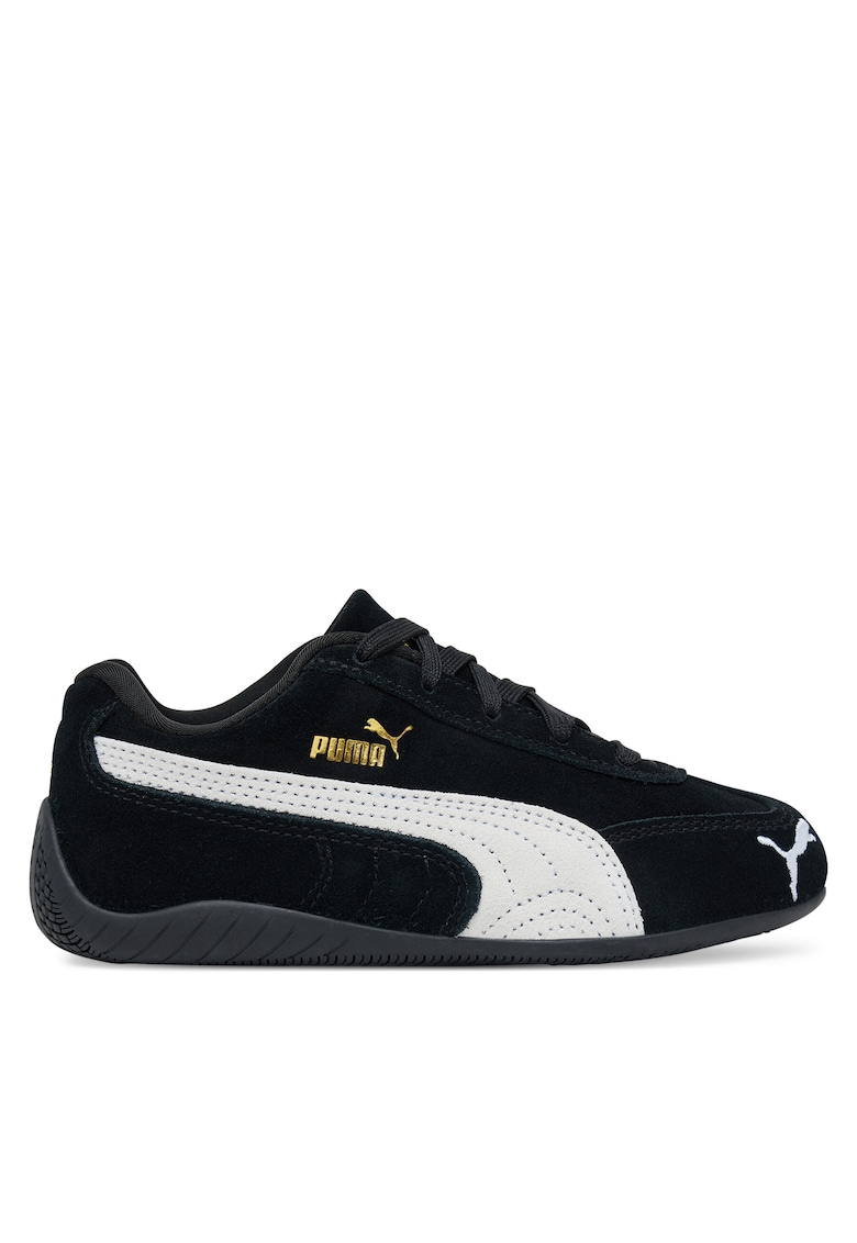 Pantofi sport copii - Speedcat Og Ps - negru/alb - piele naturala