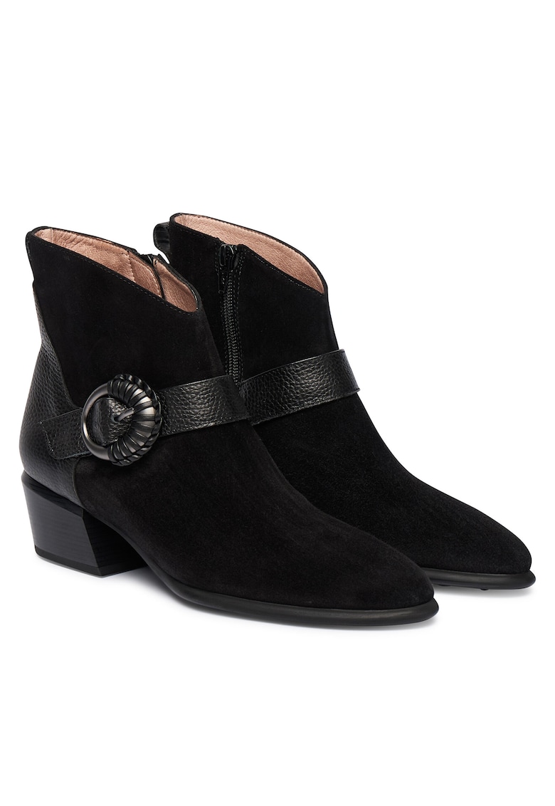 Botine dama - Negru - piele naturala PHI254256