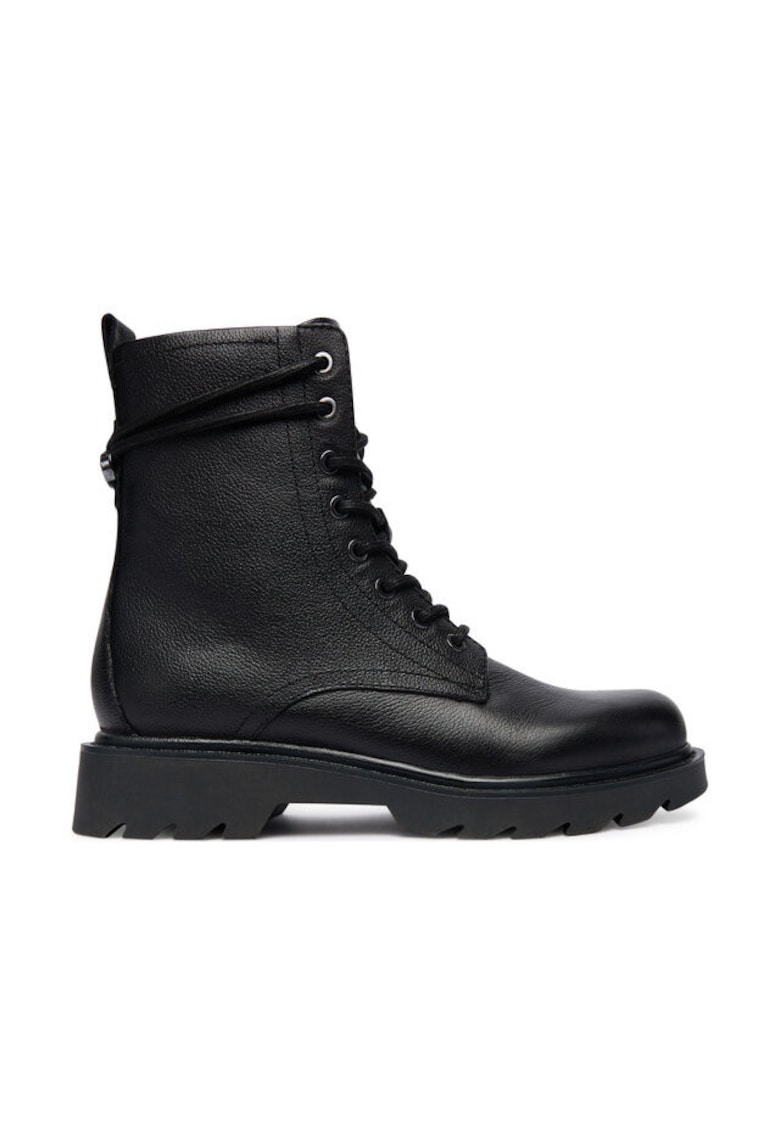 Ghete dama piele naturala - negru -