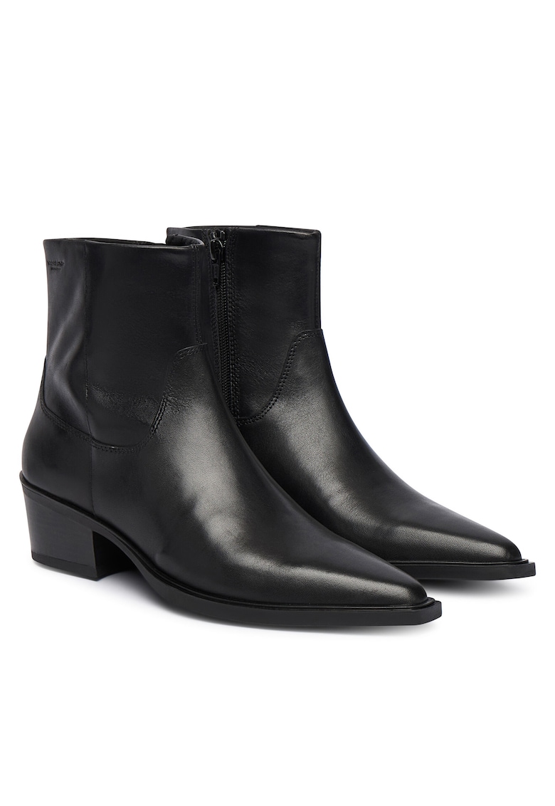 Botine dama 5810-101-20 - piele naturala - negru