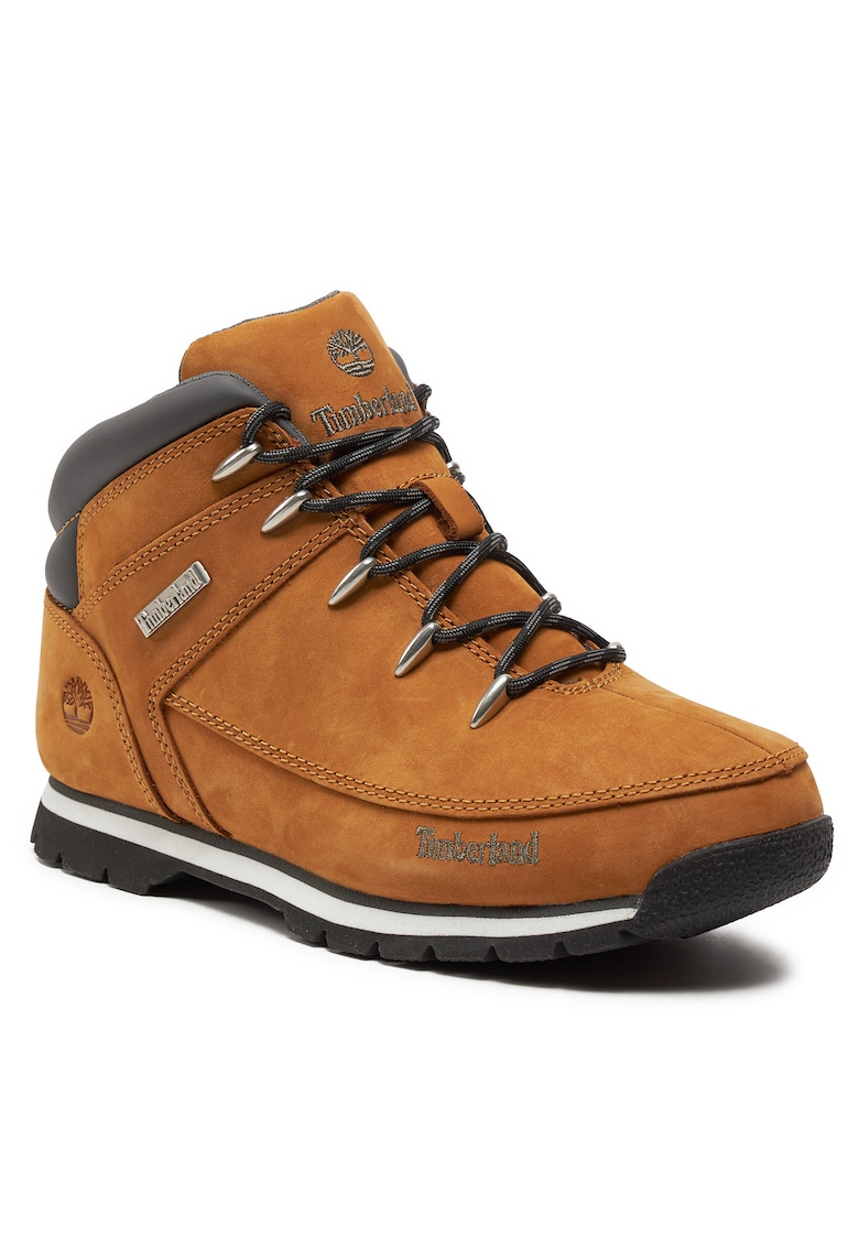 Ghete sport copii - piele naturala - maro -