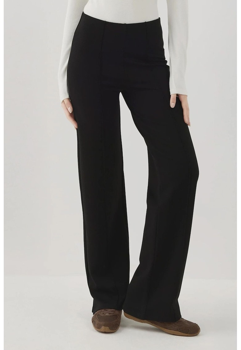 Pantaloni pentru dama - Textil - Negru