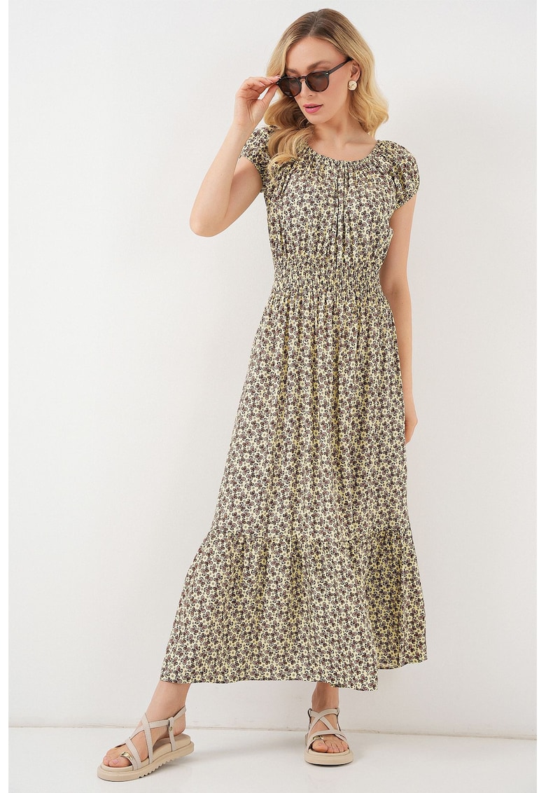 Rochie maxi HiCCUP verde masliniu - Verde masliniu