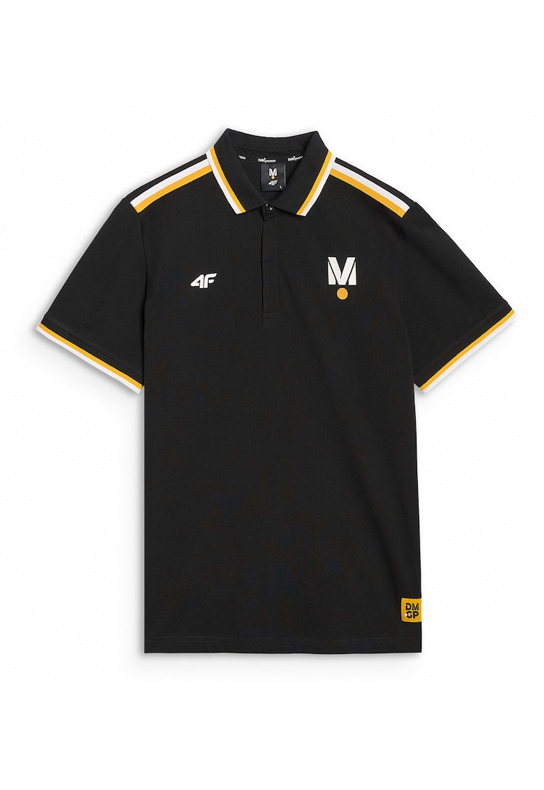 Polo Unisex Bumbac - Negru