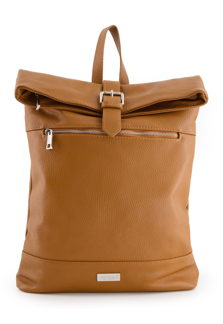Rucsac fashion dama piele naturala - 2 buzunare externe - 36x32x10cm