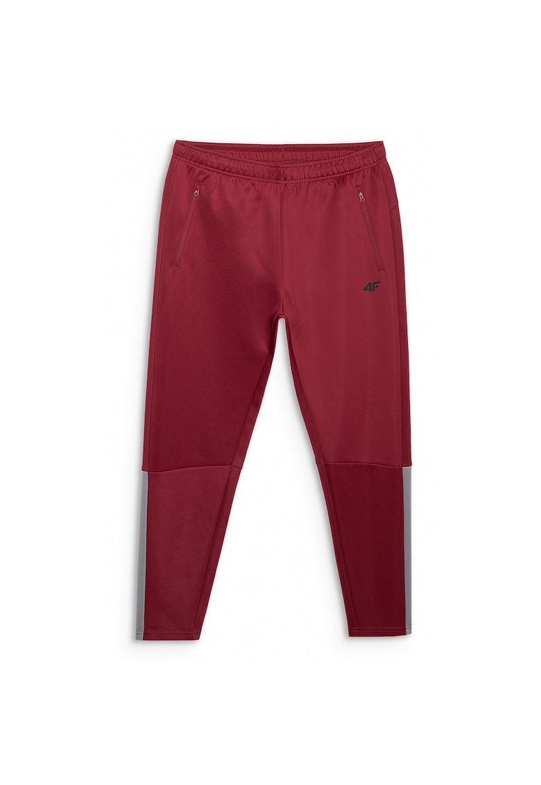 Pantaloni Antrenament Barbati - Croiala Regular - Elastici - Rosu - Uscare Rapida - Confortabil - Multi Active