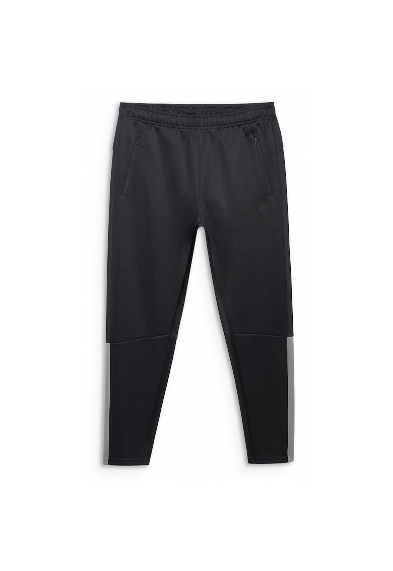 Pantaloni Antrenament Barbati - Croiala Regular - Elastici - Negru - Uscare Rapida - Confortabil - Multi Active